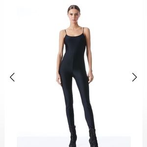 Alice and Olivia black jumpsuit